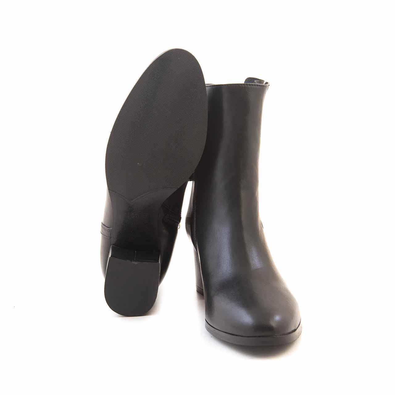 Rouge Kadın Hakiki Deri Enjeksiyon Microlight Taban Siyah Günlük Bot