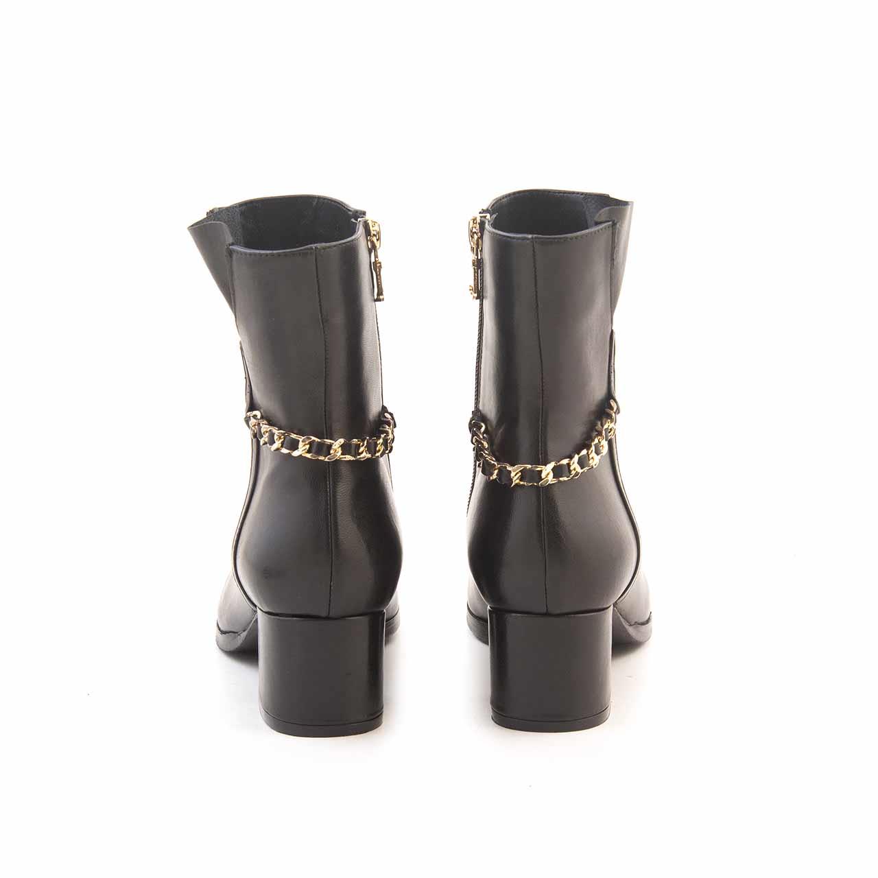 Rouge Kadın Hakiki Deri Enjeksiyon Microlight Taban Siyah Günlük Bot