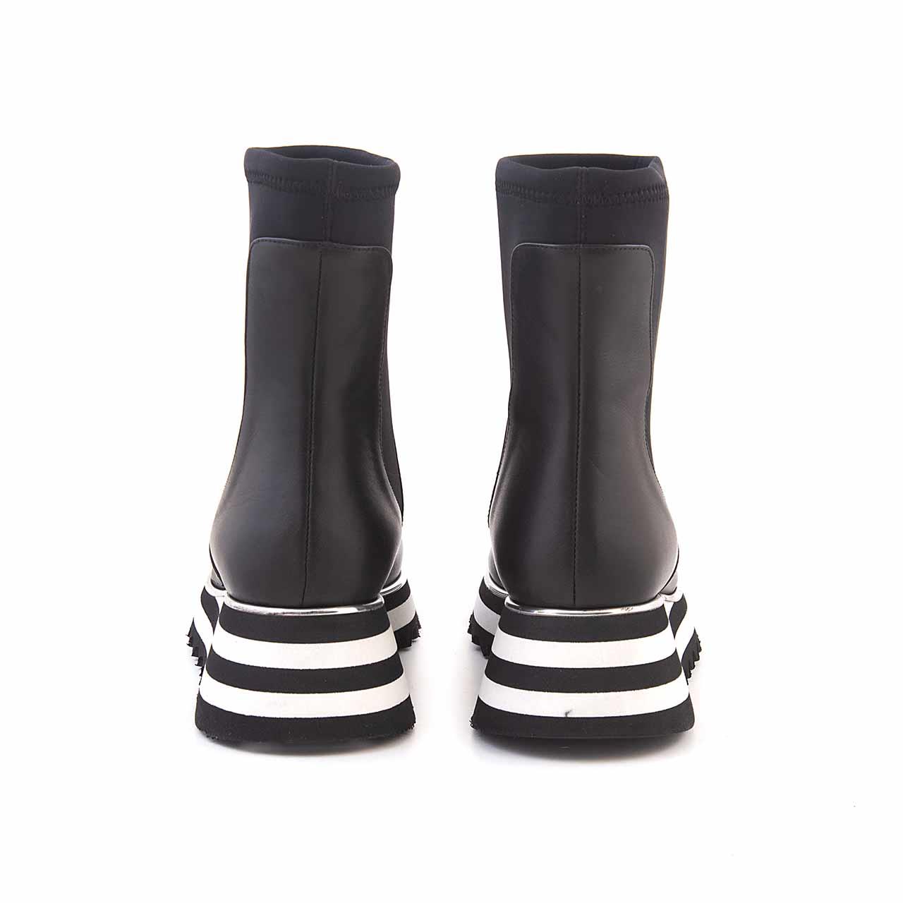 Rouge Kadın Hakiki Deri Eva Taban Siyah Günlük Bot