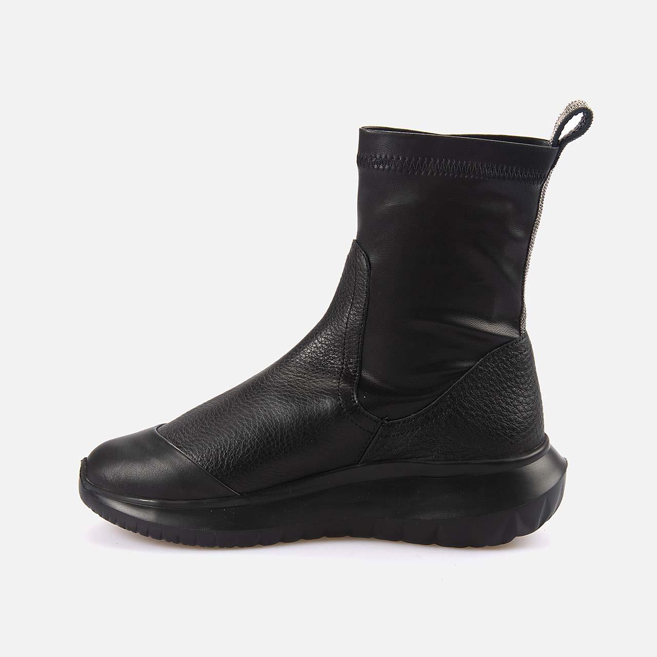 Rouge Kadın Hakiki Deri Siyah Spor & Sneaker Bot 