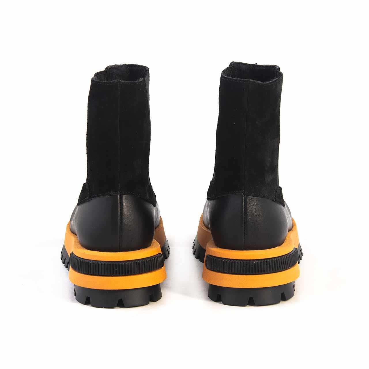 Rouge Kadın Strech Termo Taban Siyah Spor & Sneaker Ayakkabı