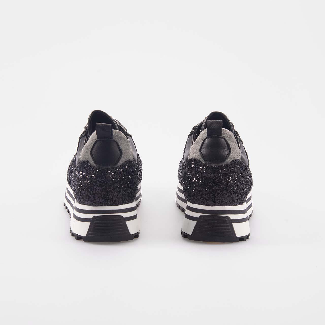 Rouge Kadın Tekstil Poli Taban Siyah Spor & Sneaker Ayakkabı