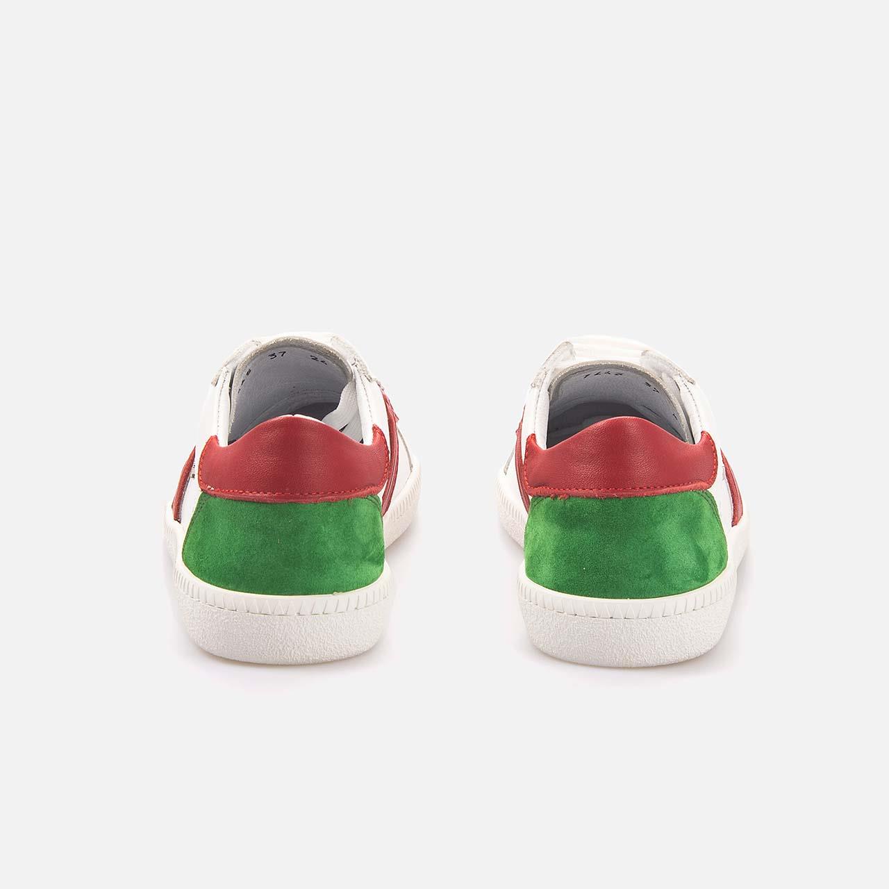 Rouge Kadın Hakiki Deri Kauçuk Taban Beyaz Spor & Sneaker Ayakkabı