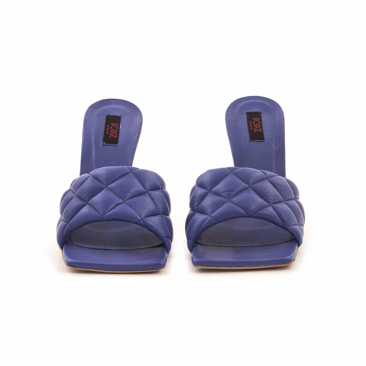 Rouge Kadın Rugan Deri Neolit Taban Mor Terlik Terlik