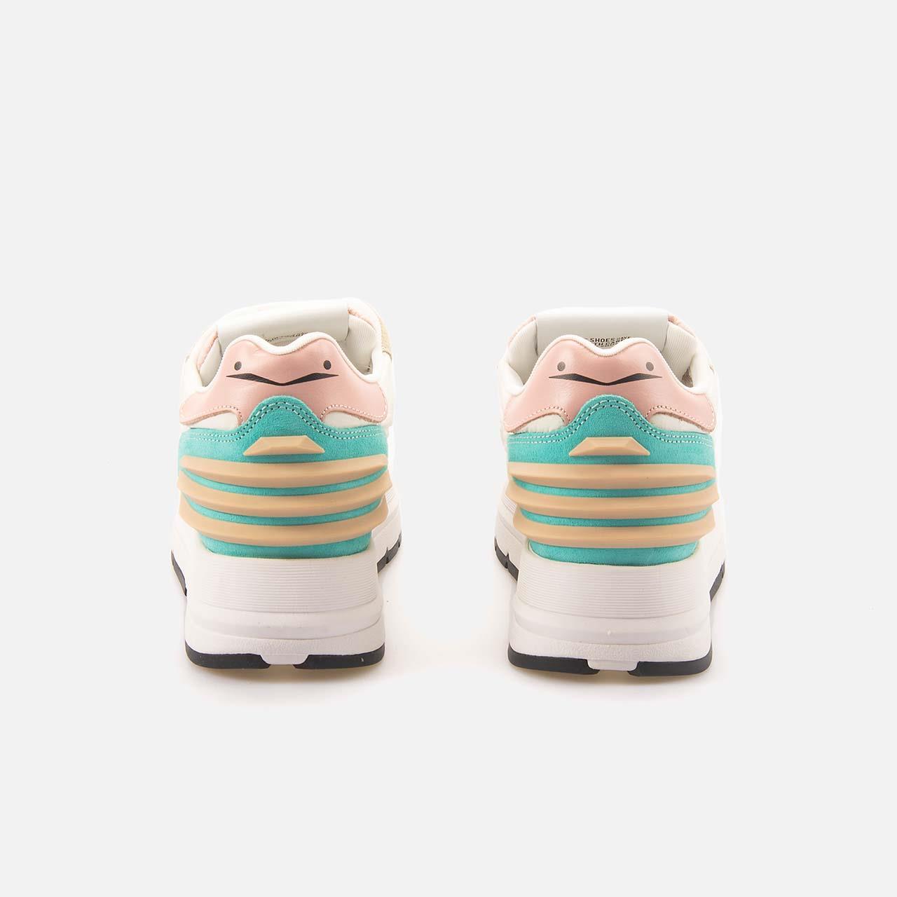 Voile Blanche Kadın Beyaz-Powder-Aqua Spor & Sneaker Ayakkabı