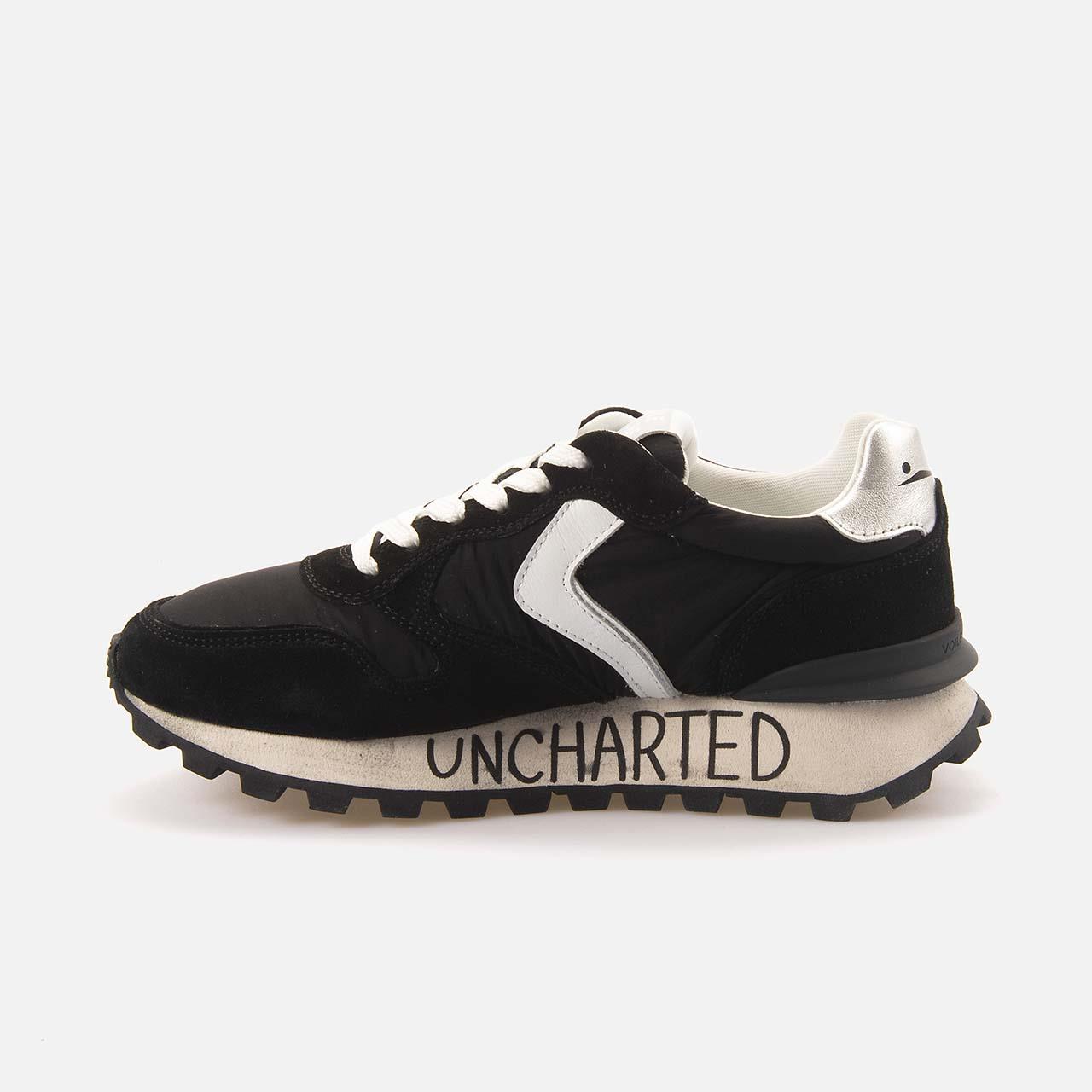 Voile Blanche Kadın Siyah-Gümüş Spor & Sneaker Ayakkabı