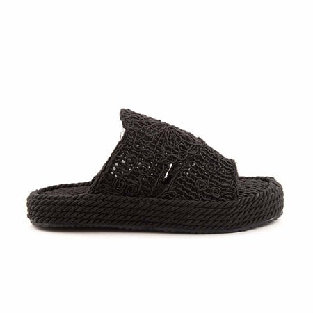 Rouge Kadın Tekstil Eva Taban Siyah Terlik Terlik