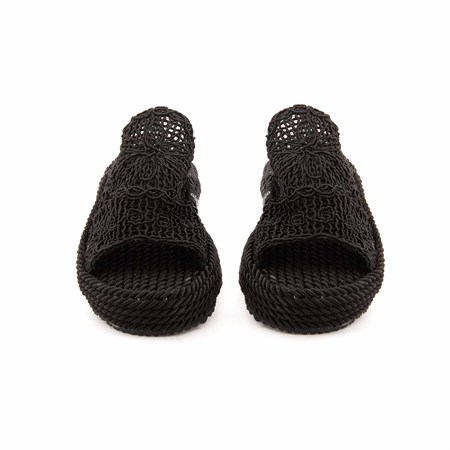 Rouge Kadın Tekstil Eva Taban Siyah Terlik Terlik