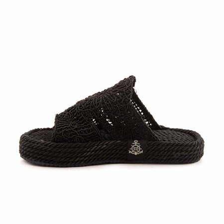 Rouge Kadın Tekstil Eva Taban Siyah Terlik Terlik