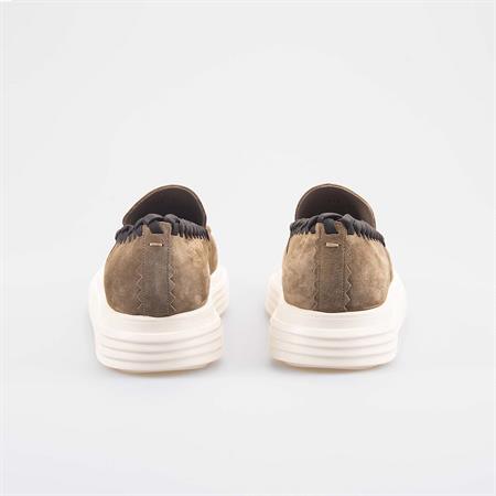 Attimonellis Erkek Hakiki Deri Taupe Günlük Ayakkabı