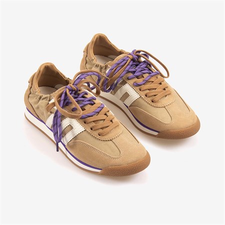 Back70 Kadın Bağcıklı Süet Spor & Sneaker Ayakkabı A26