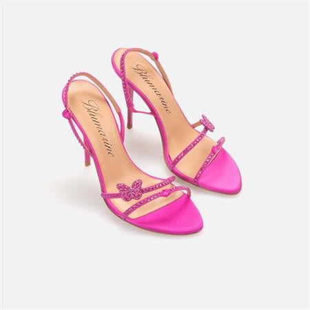 Blumarine Kadın Hakiki Deri Neolit Taban Fuxia Gece & Abiye Ayakkabı