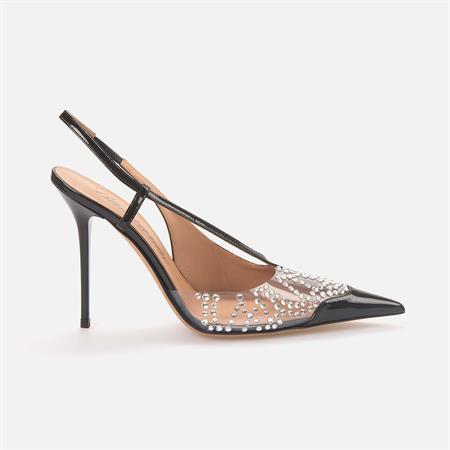 Blumarine Kadın Hakiki Deri Neolit Taban Siyah Gece & Abiye Ayakkabı