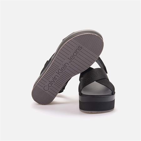 Calvin Klein Kadın Siyah Sandalet Ayakkabı