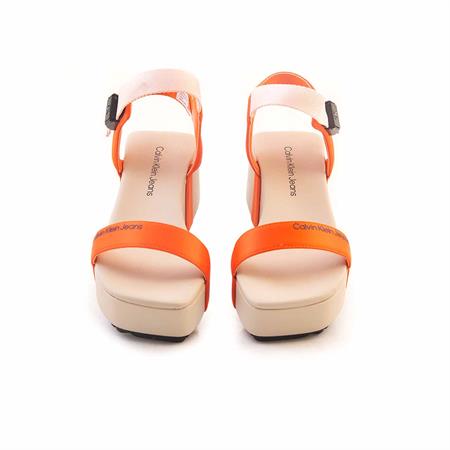 Calvin Klein Kadın Orange Sandalet Ayakkabı