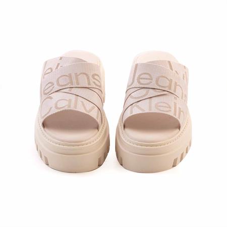 Calvin Klein Kadın Beyaz Terlik Ayakkabı