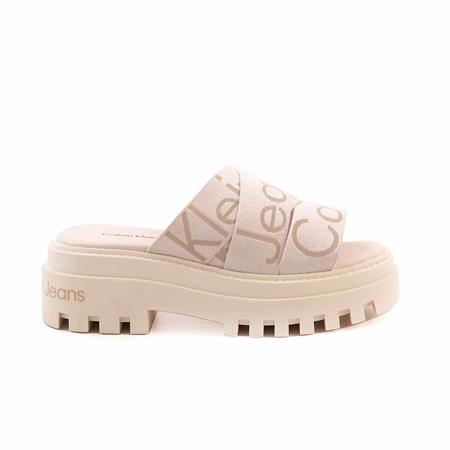 Calvin Klein Kadın Beyaz Terlik Ayakkabı