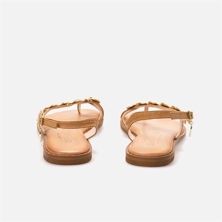 Caryatis Kadın Camel-Altın Sarısı Sandalet 