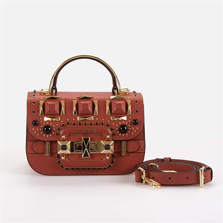 CROMIA Kadın Hakiki Deri Mattone El Çantası 