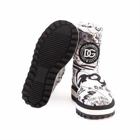 Dolce Gabbana Kadın Hakiki Deri Beyaz-Siyah Günlük Ayakkabı