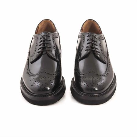 Franceschetti Erkek Hakiki Deri Siyah Klasik Ayakkabı