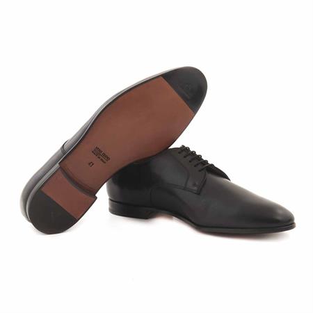 Franceschetti Erkek Hakiki Deri Siyah Klasik Ayakkabı