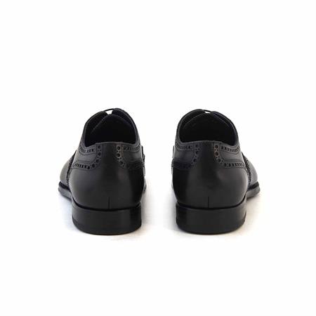 Franceschetti Erkek Hakiki Deri Siyah Klasik Ayakkabı