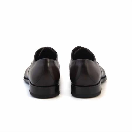 Franceschetti Erkek Hakiki Deri Koyu Kahverengi Klasik Ayakkabı