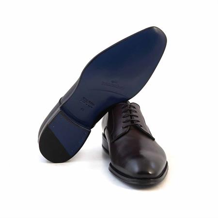 Franceschetti Erkek Hakiki Deri Koyu Kahverengi Klasik Ayakkabı