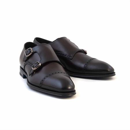 Franceschetti Erkek Hakiki Deri Koyu Kahverengi Klasik Ayakkabı