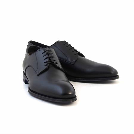 Franceschetti Erkek Hakiki Deri Siyah Klasik Ayakkabı