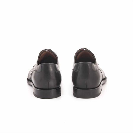 Franceschetti Erkek Hakiki Deri Siyah Klasik Ayakkabı