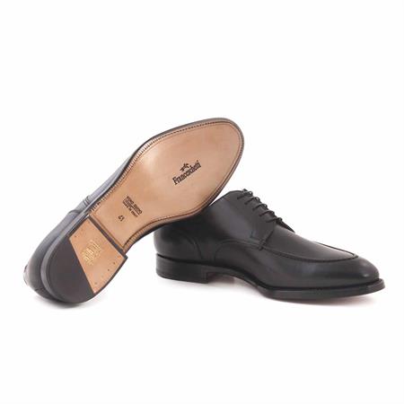 Franceschetti Erkek Hakiki Deri Siyah Klasik Ayakkabı