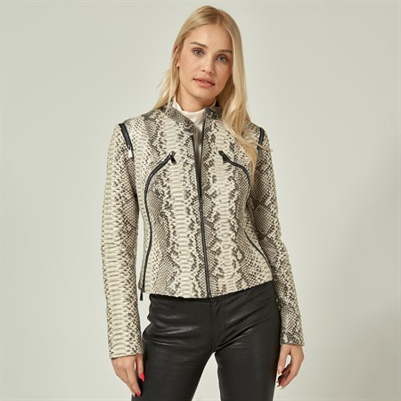 Rouge Kadın Hakiki Deri Naturel Deri Mont