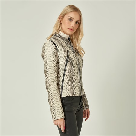 Rouge Kadın Hakiki Deri Naturel Deri Mont