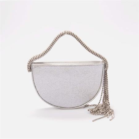 Gedebe Kadın Gümüş Kol Çantası 