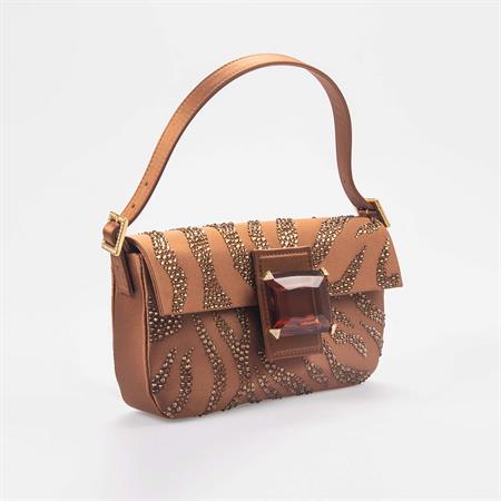 Gedebe Kadın Kahverengi Kol Çantası 