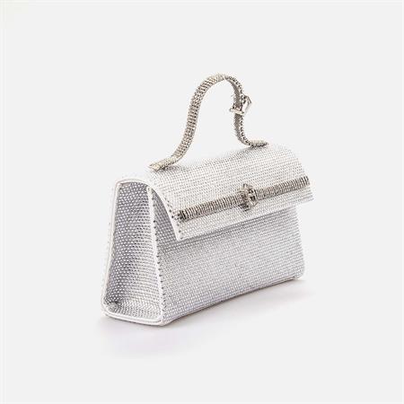 Gedebe Kadın Beyaz Kol Çantası 