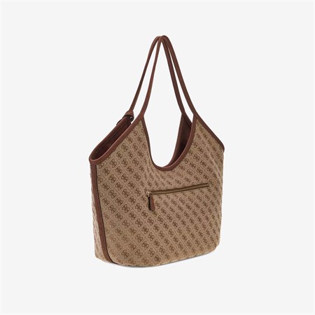 Geuss Kadın Vegan Samantha Logo Tote Omuz Çantası HWJG2313230