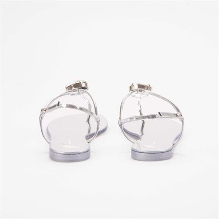 Giuseppe Zanotti Kadın Argento Sandalet Ayakkabı