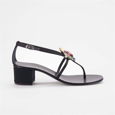 Giuseppe Zanotti Kadın Siyah Sandalet Ayakkabı