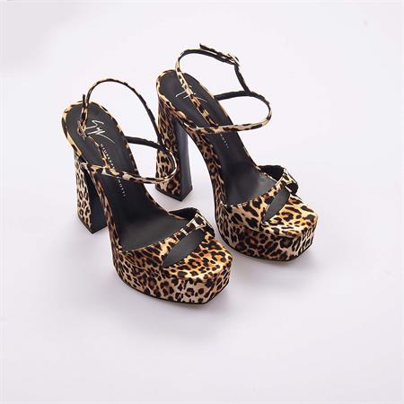 Giuseppe Zanotti Kadın Naturel Topuklu Ayakkabı