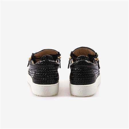 Giuseppe Zanotti Siyah Fermuarlı Erkek Spor & Sneaker Ayakkabı RM50012