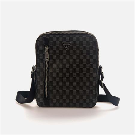 Guess Erkek Vegan Siyah Çapraz & Postacı Çanta