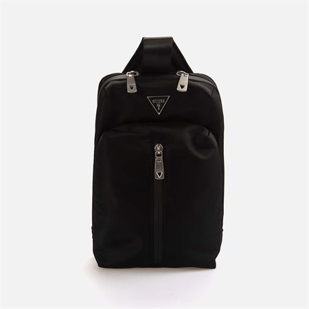 Guess Erkek Vegan Siyah Çapraz & Postacı Çanta