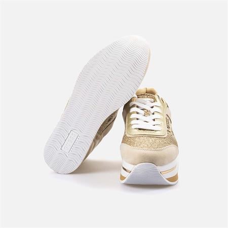 Guess Kadın Vegan Bej-Kahverengi Spor & Sneaker Ayakkabı