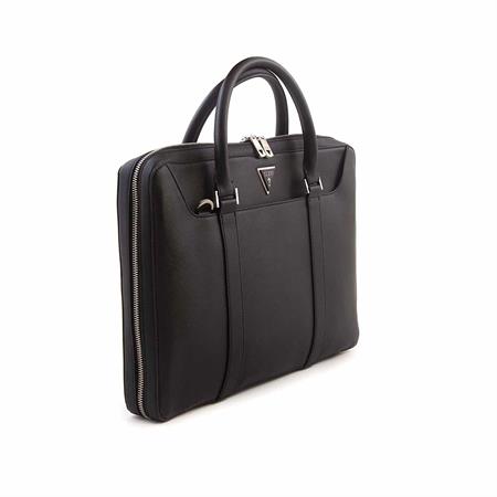 Guess Kadın Vegan Siyah Evrak Çantası 