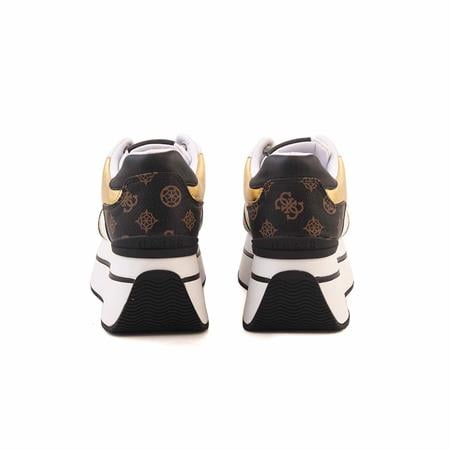 Guess Kadın Vegan Beyaz-Kahverengi Günlük Ayakkabı