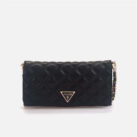 Guess Kadın Vegan Siyah Çapraz & Postacı Çanta