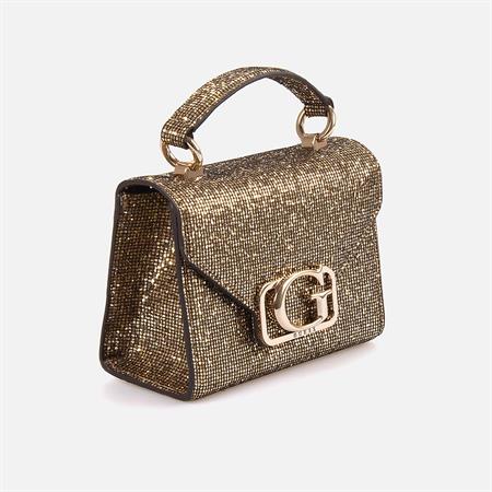 Guess Kadın Vegan Altın Sarısı Çapraz & Postacı Çanta